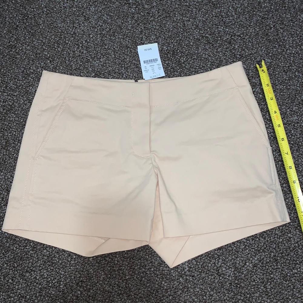 Tan Mini Shorts size 00 J Crew